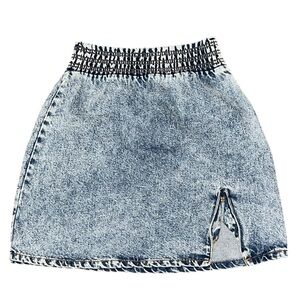 BDG Women’s Denim Stretch Waist Mini Skirt Size S
